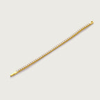 Pulsera Tennis Dorada