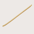 Pulsera Tennis Bisel Dorada