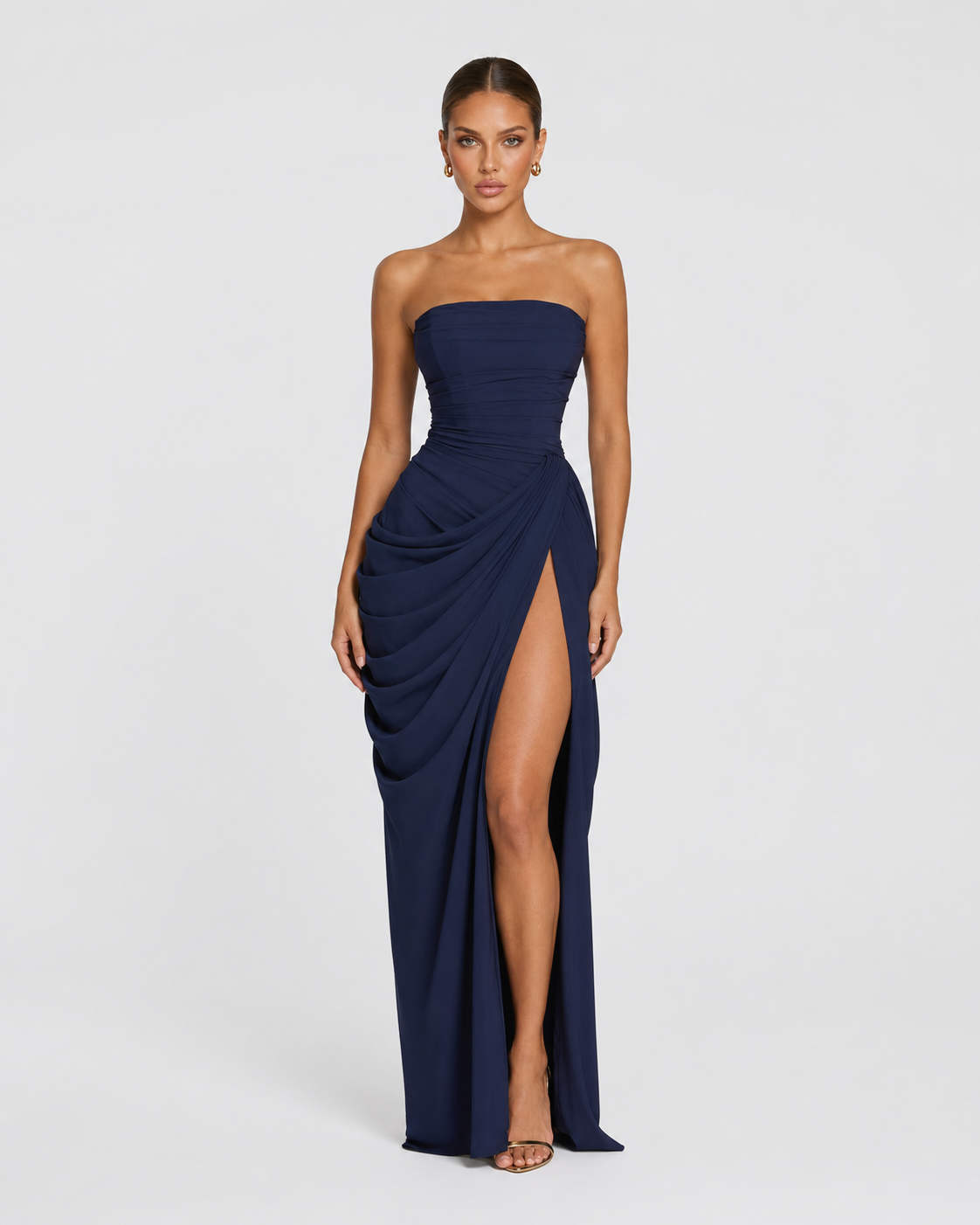 Vestido Drapeado Protagonista