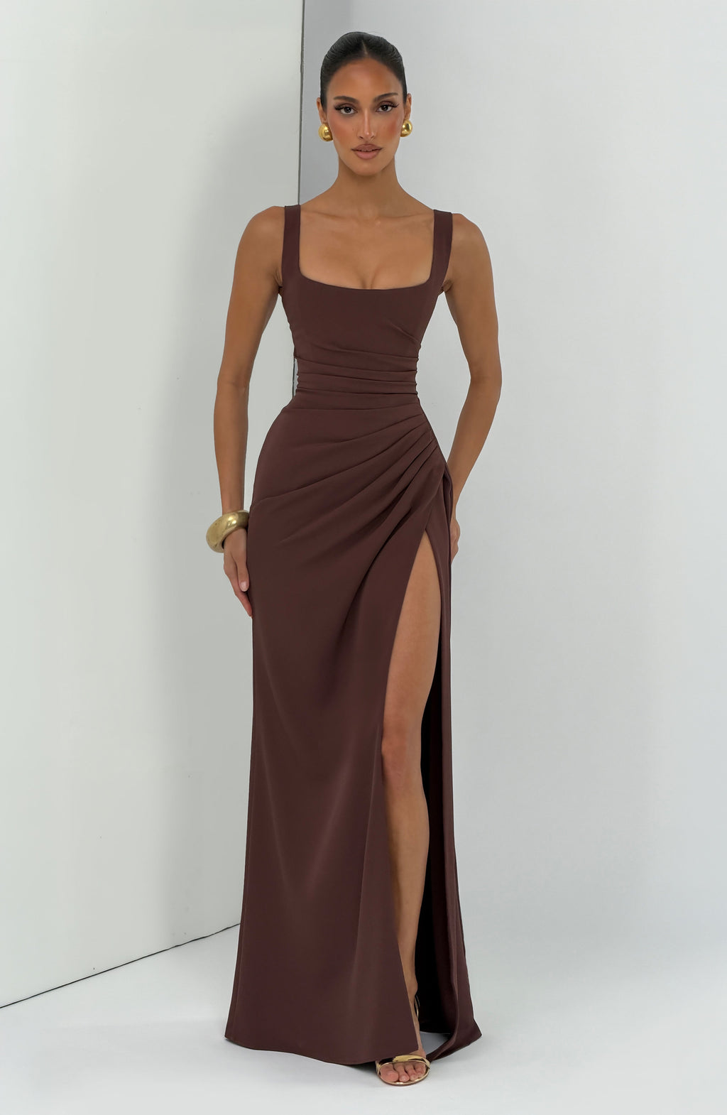 Vestido Laleh - Chocolate