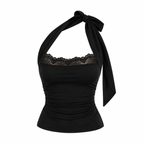 Top Bordeau - Negro