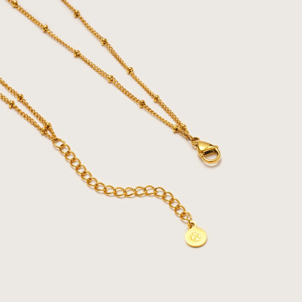 Gargantilla Dainty Bobble Dorada