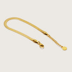 Pulsera Cadena Serpiente Dorada