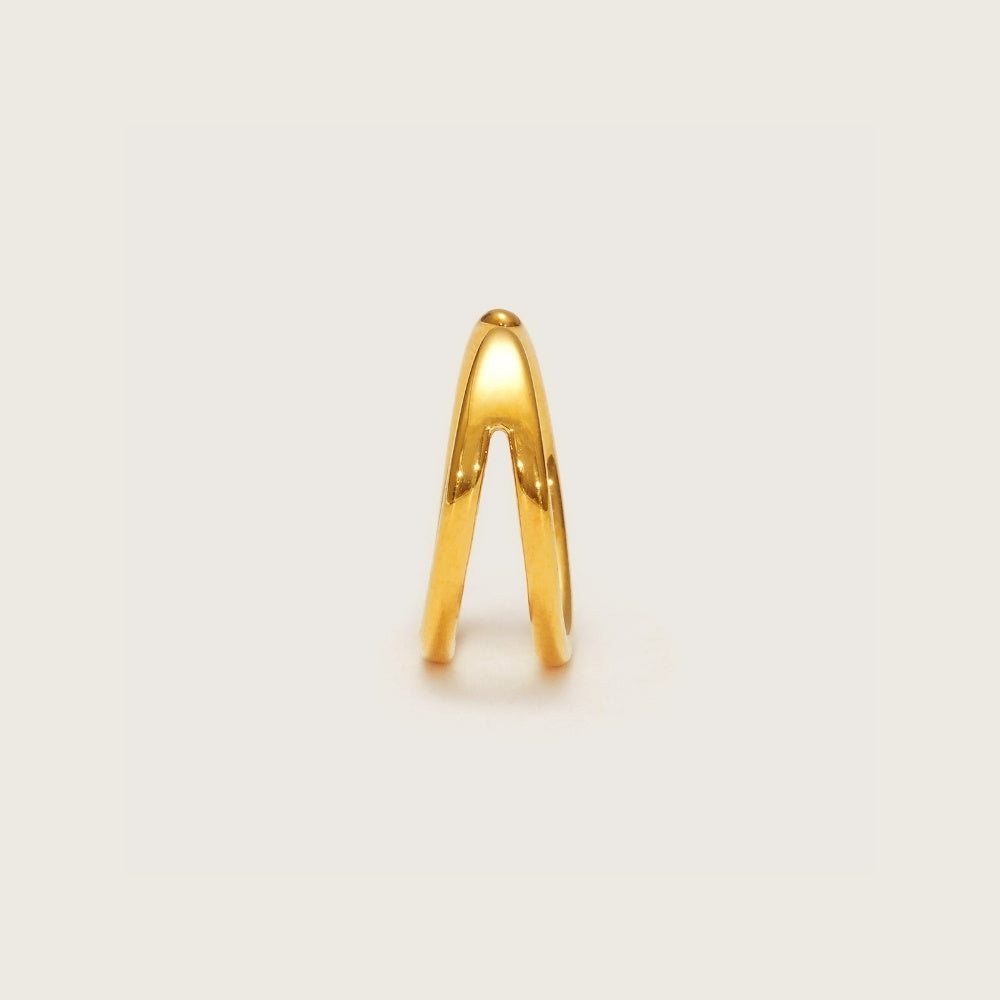Ear Cuff Split Dorado