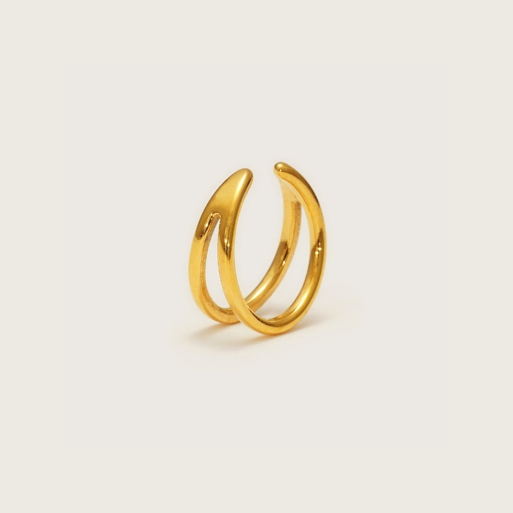 Ear Cuff Split Dorado