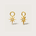 Charms Estrella de Cristal Dorados