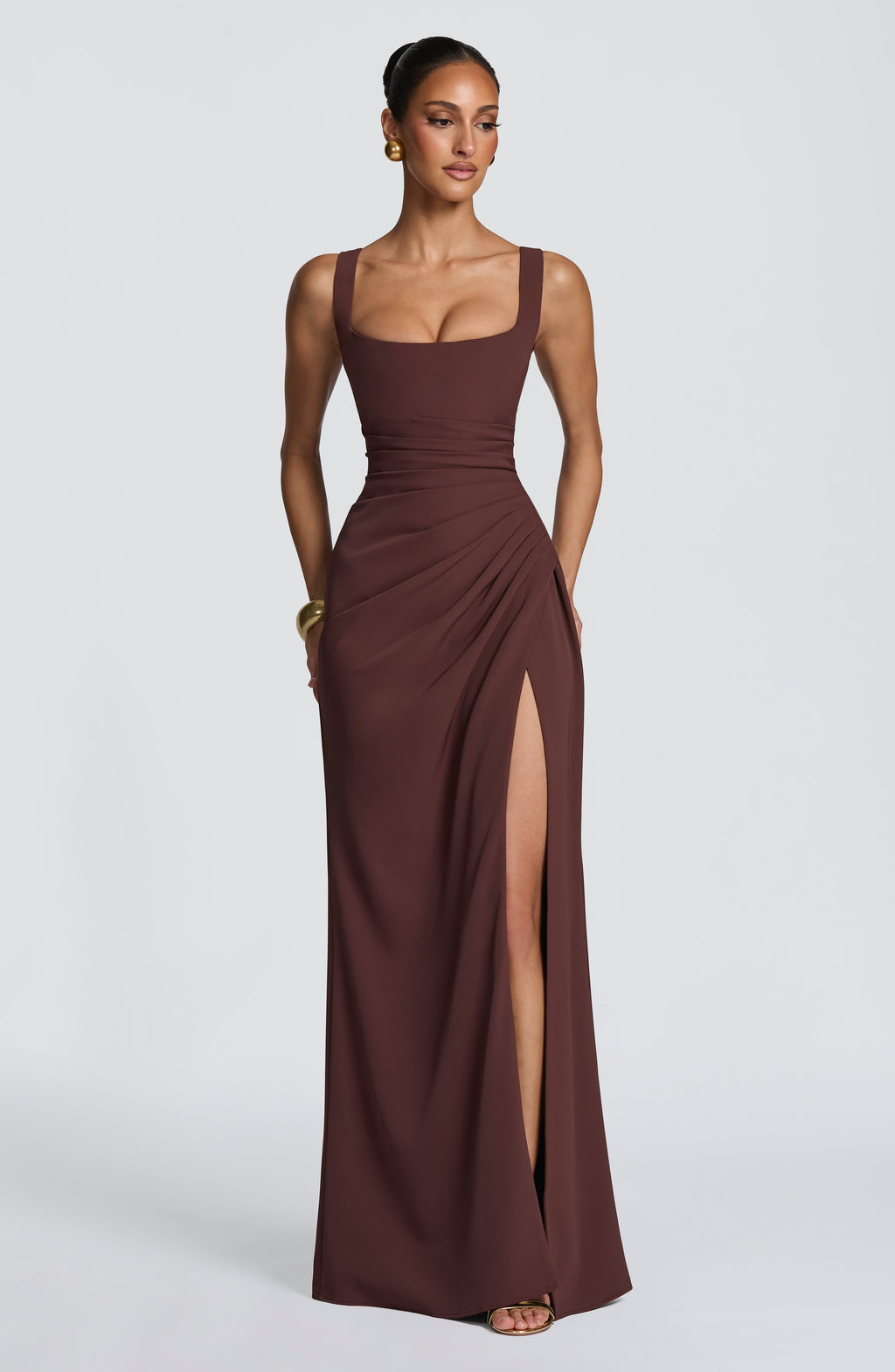 Vestido Laleh - Chocolate