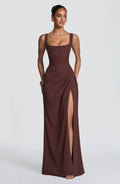 Vestido Laleh - Chocolate