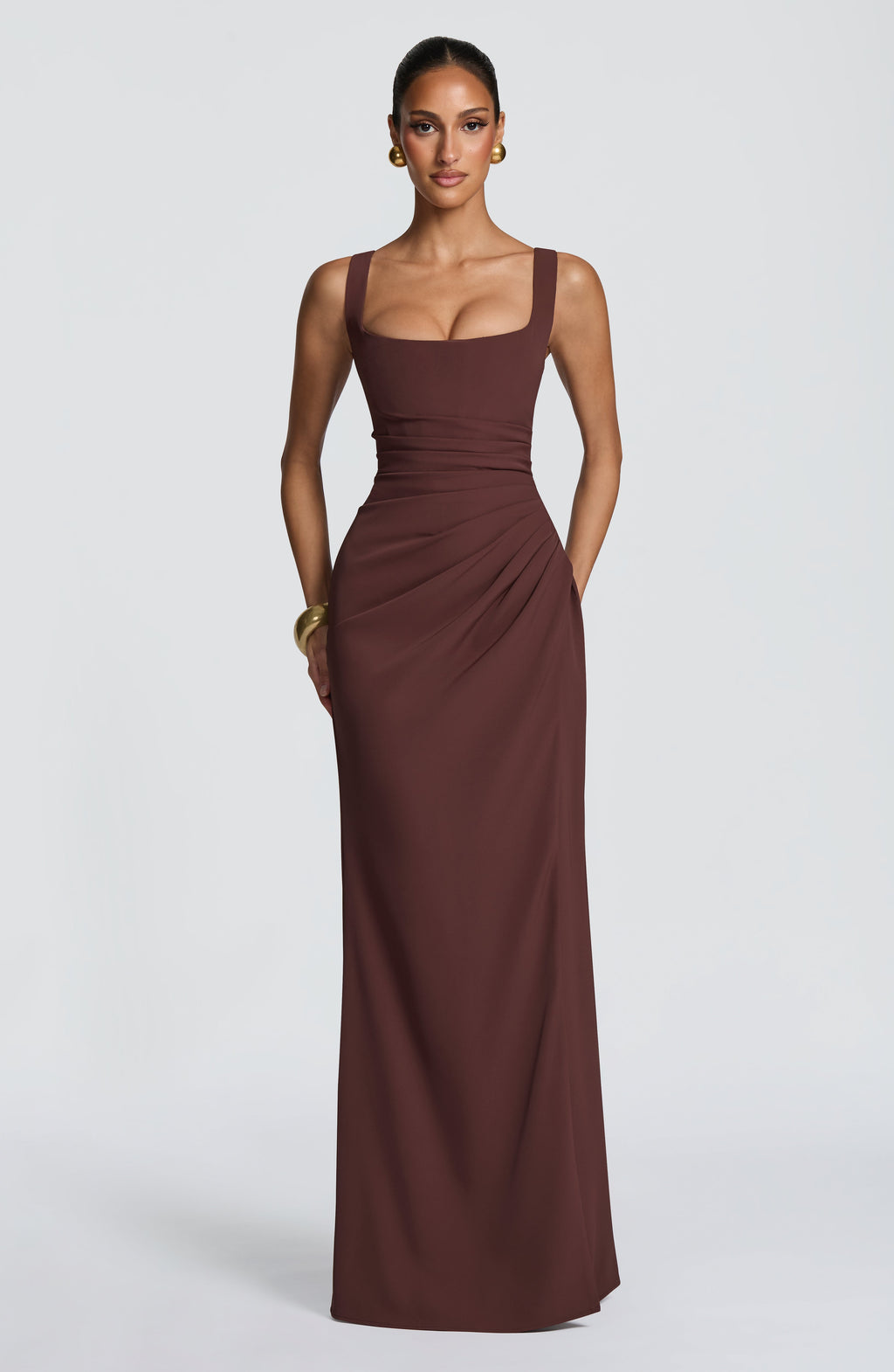 Vestido Laleh - Chocolate