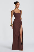 Vestido Laleh - Chocolate