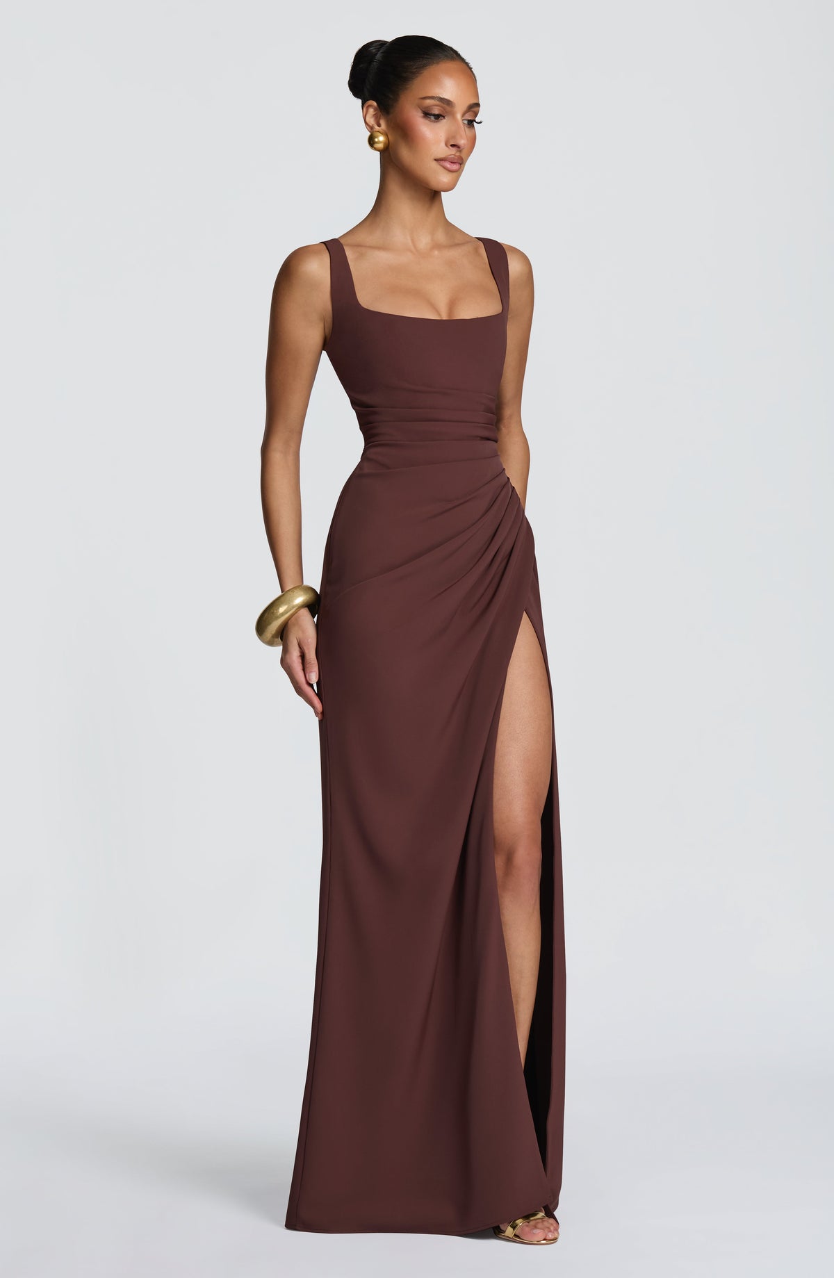 Vestido Laleh - Chocolate