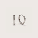 Aros Huggie Ultimate 8 mm Plateados