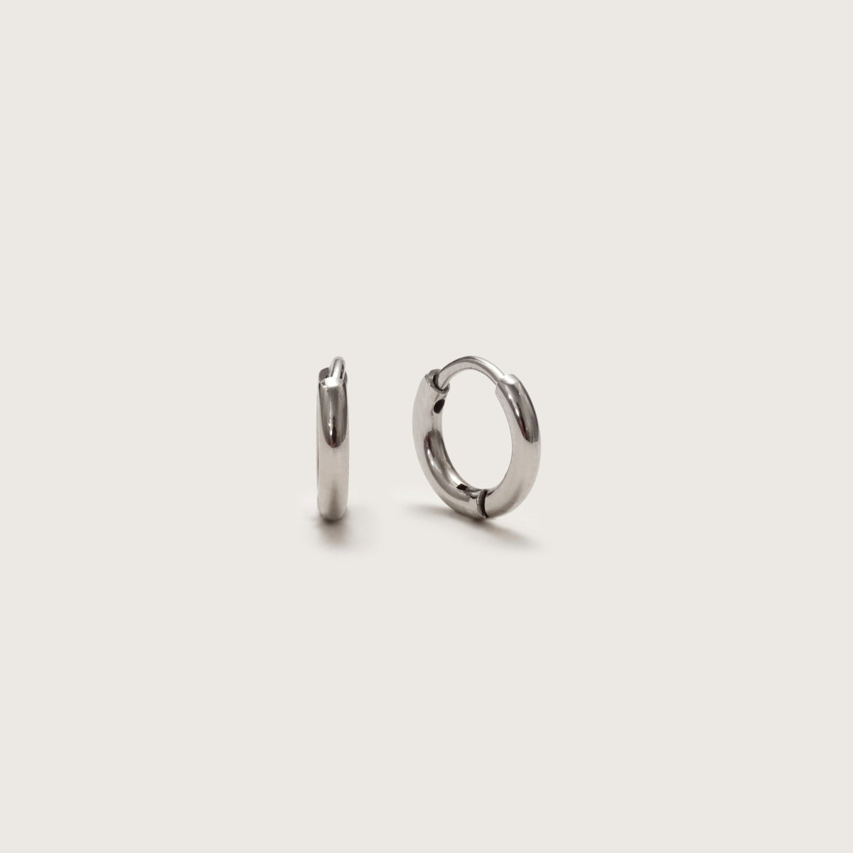 Aros Clicker para Cartílago Ultimate 6 mm Plateados