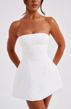 Vestido Asha · Marfil
