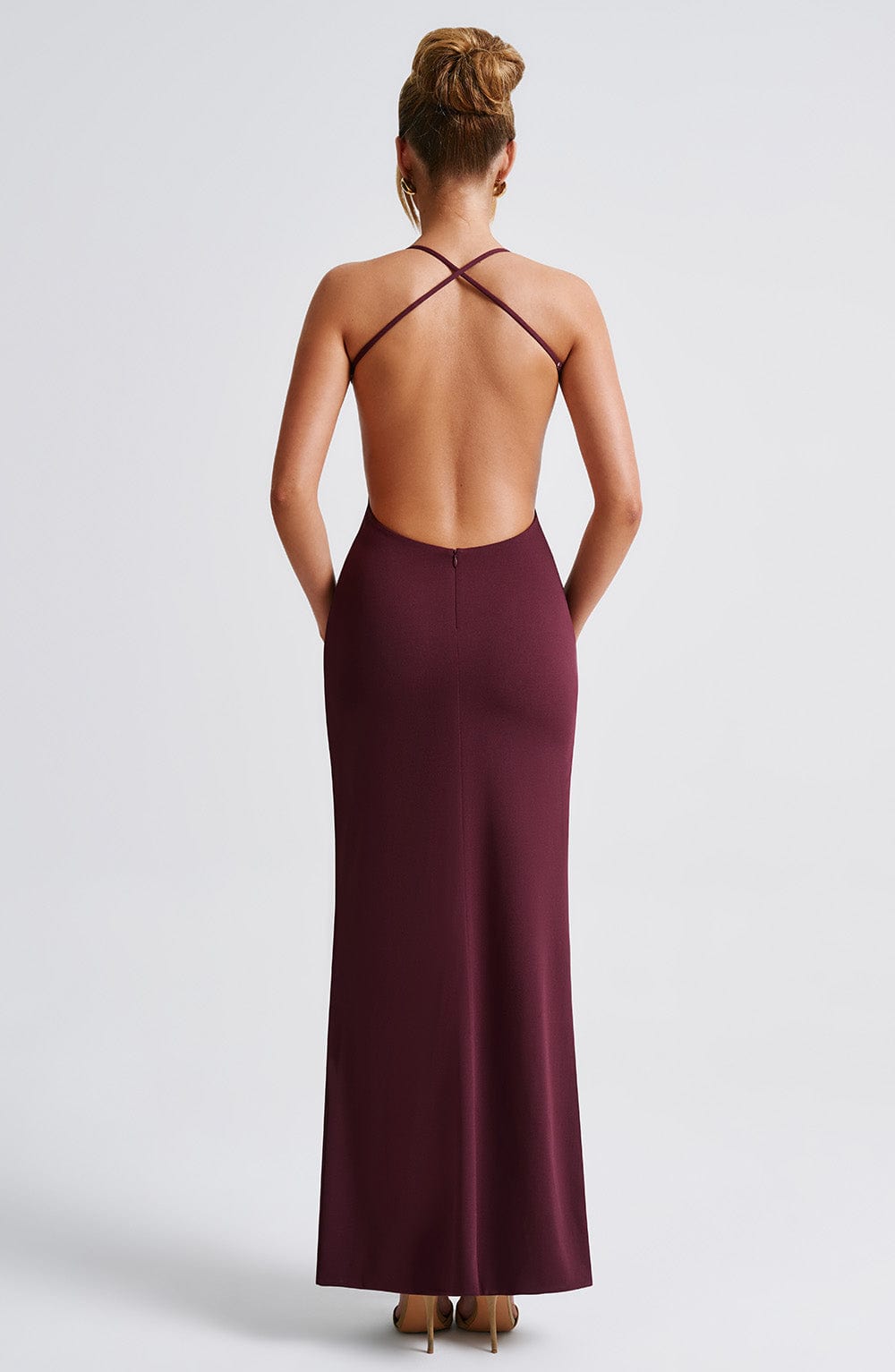 Vestido Béatrix Maxi · Cereza
