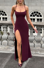 Vestido Béatrix Maxi · Cereza