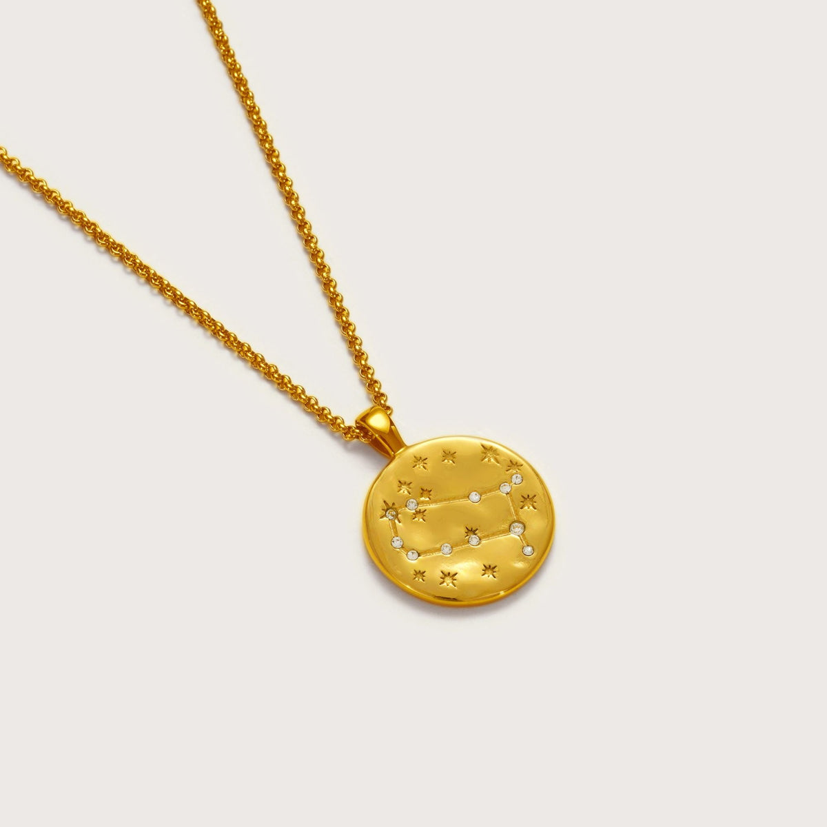 Collar Zodiaco Dorado
