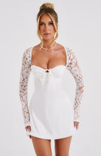 Vestido Jacinta · Marfil