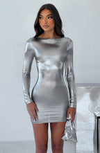 Vestido Kyranni · Gris plomo