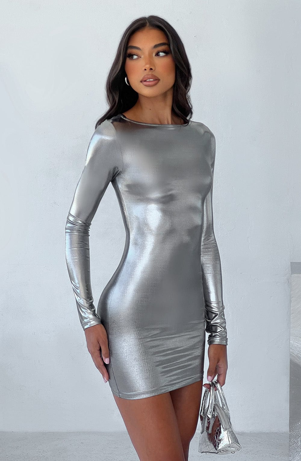 Vestido Kyranni · Gris plomo