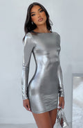 Vestido Kyranni · Gris plomo